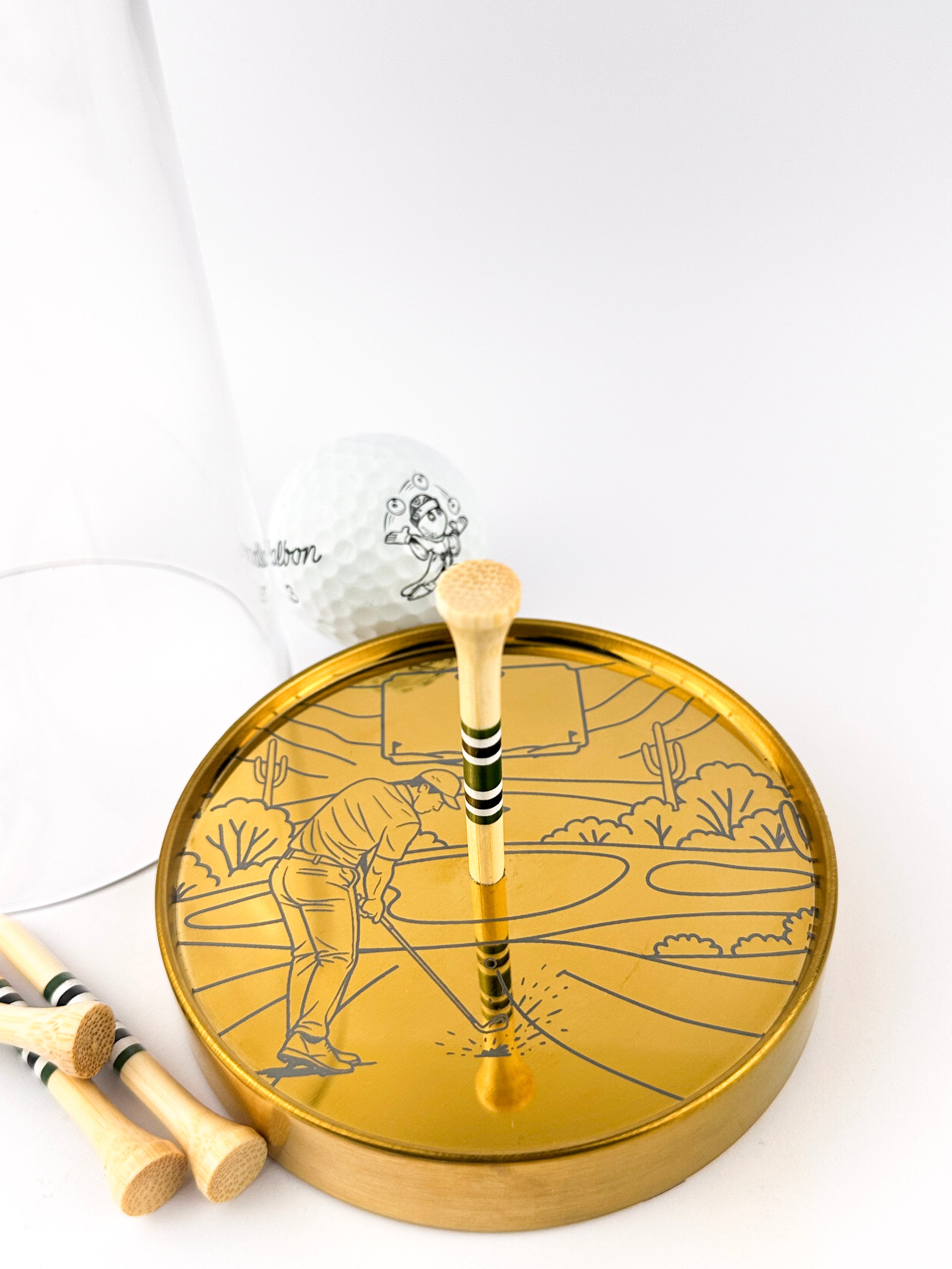 Cactus Run | Custom Golf Ball Display