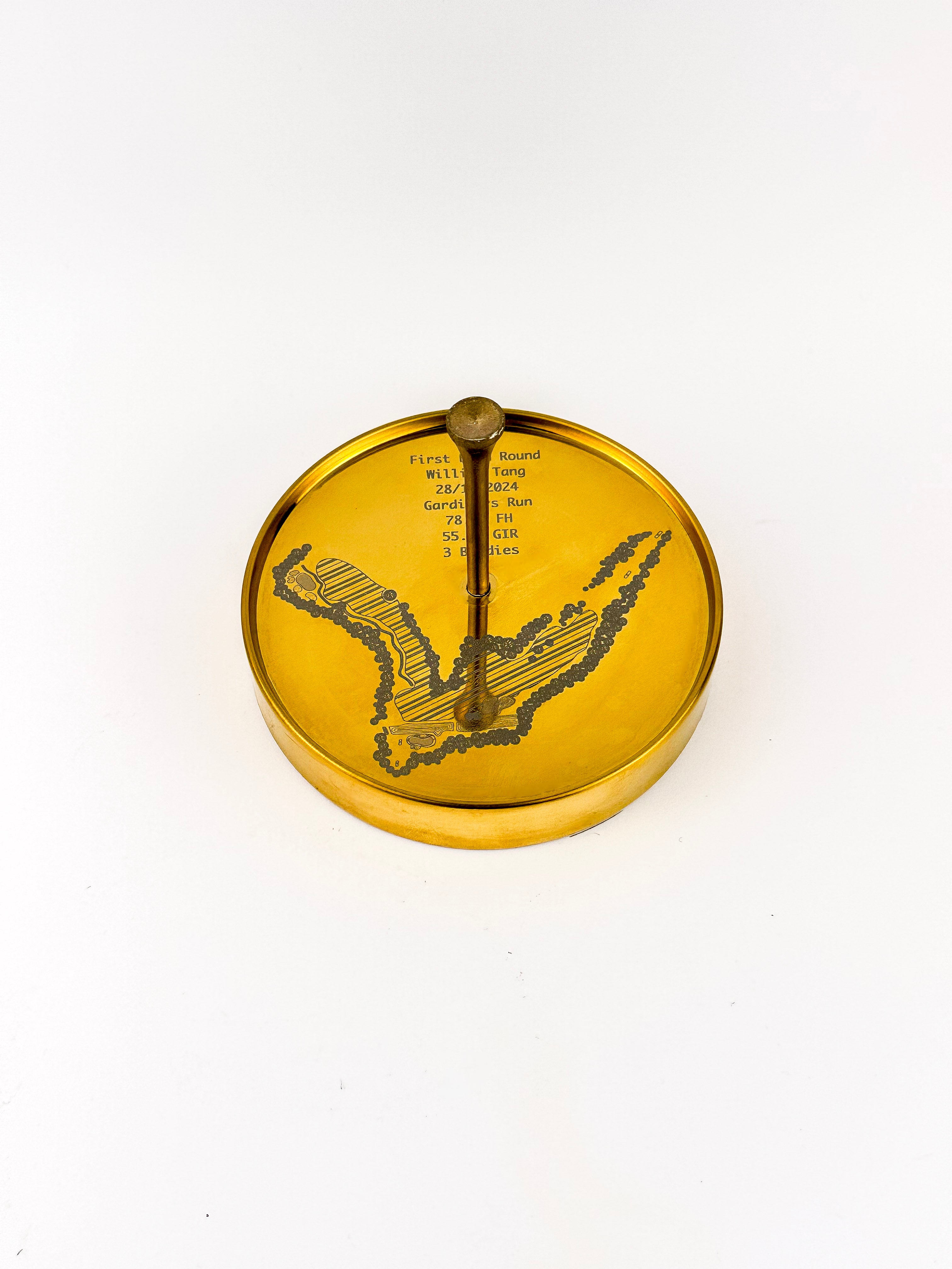 Map my Miracle | Fully Customised Golf Ball Display