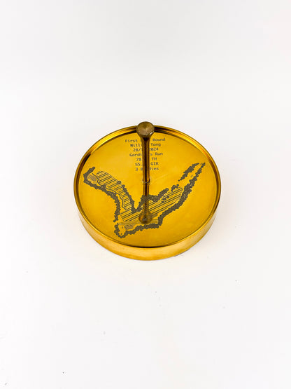 Map my Miracle | Fully Customised Golf Ball Display