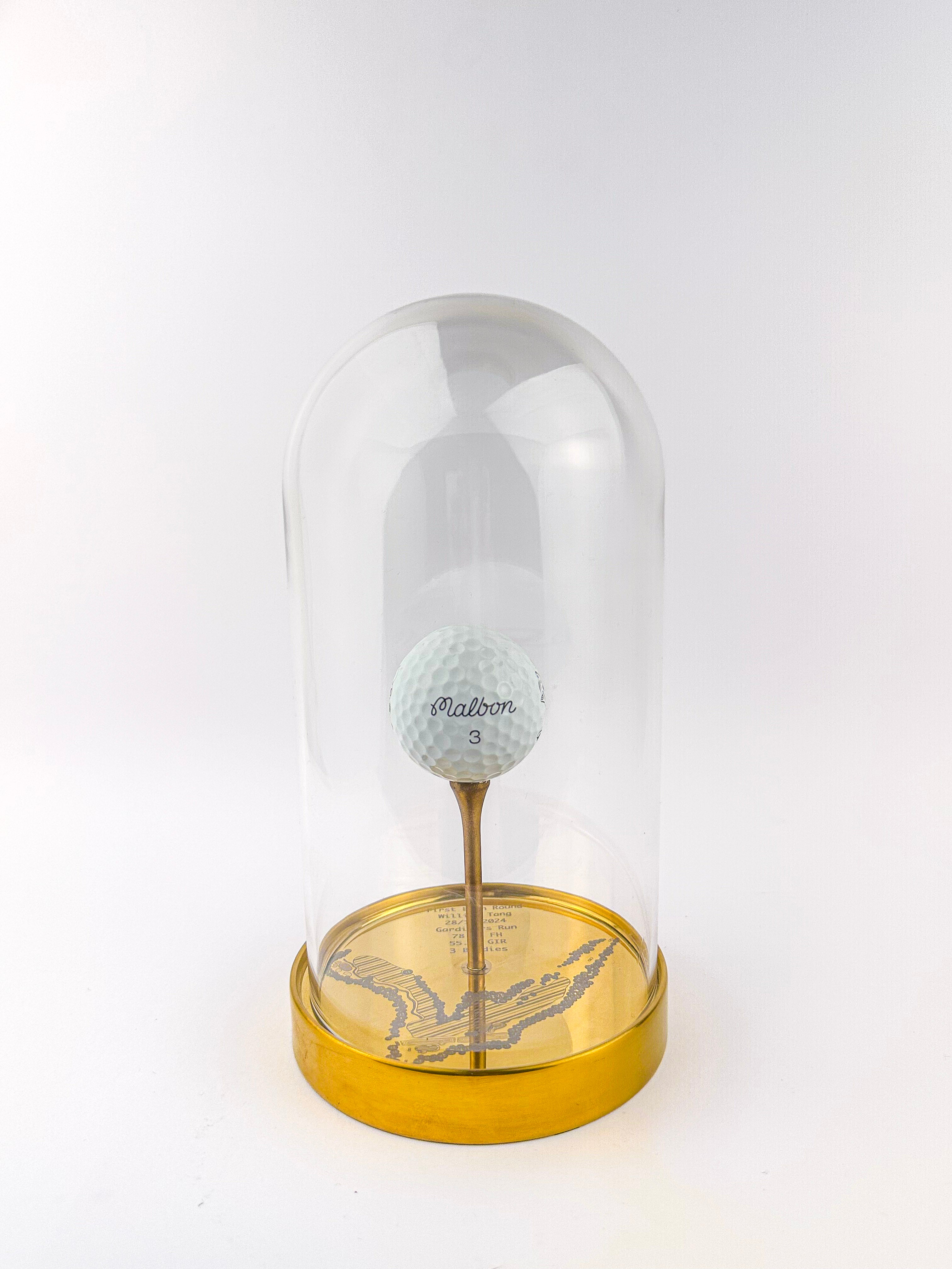 Map my Miracle | Fully Customised Golf Ball Display