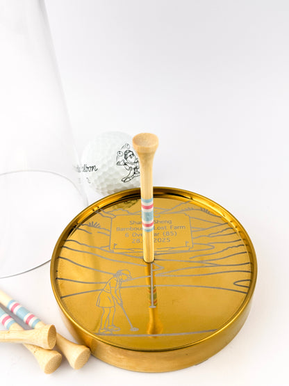 Deep in the Dunes | Custom Golf Ball Display