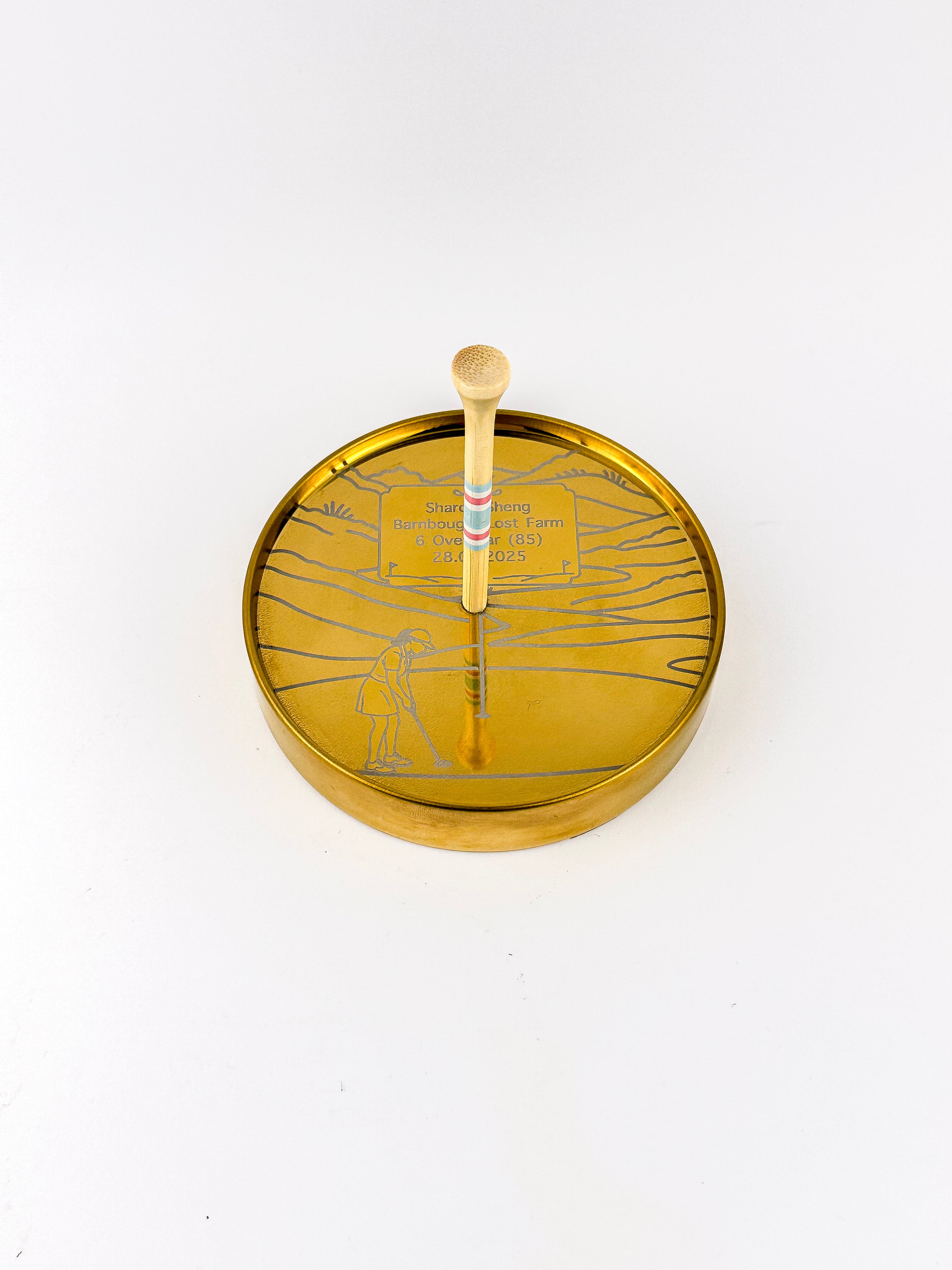 Deep in the Dunes | Custom Golf Ball Display