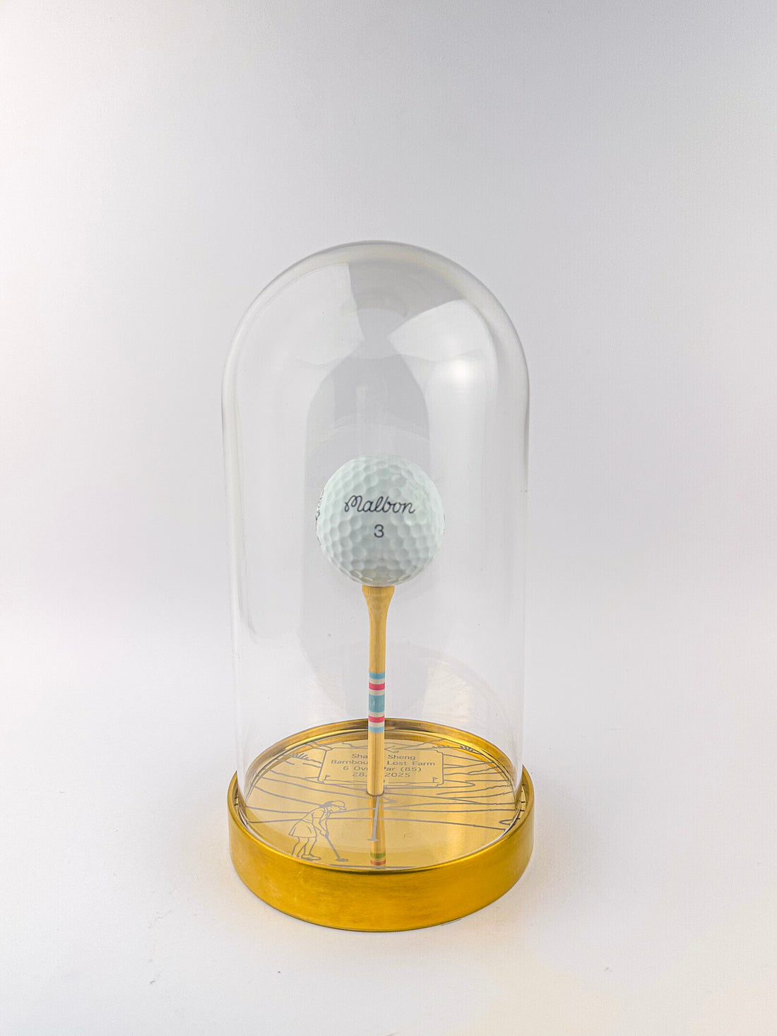 Deep in the Dunes | Custom Golf Ball Display