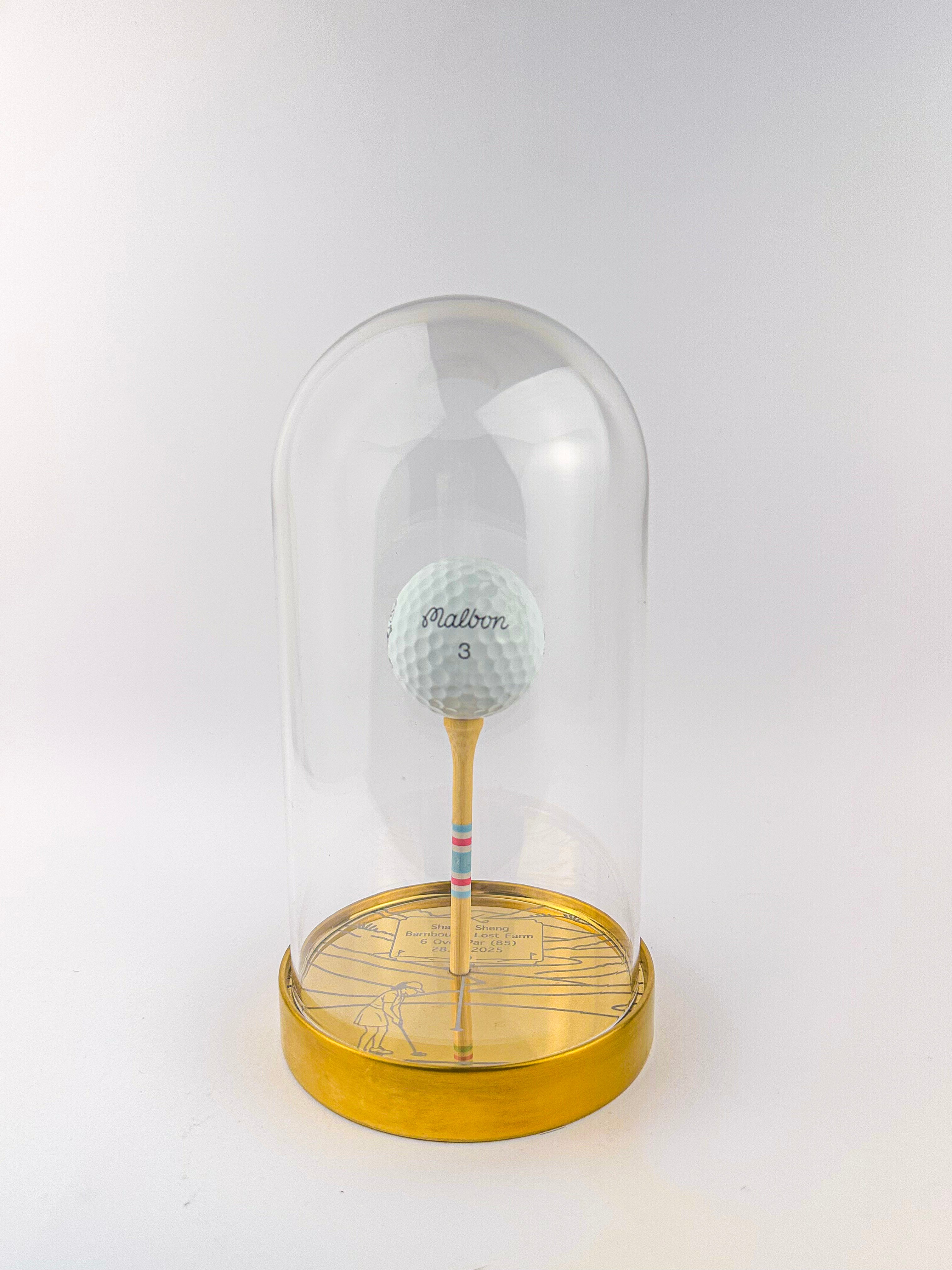 Deep in the Dunes | Custom Golf Ball Display