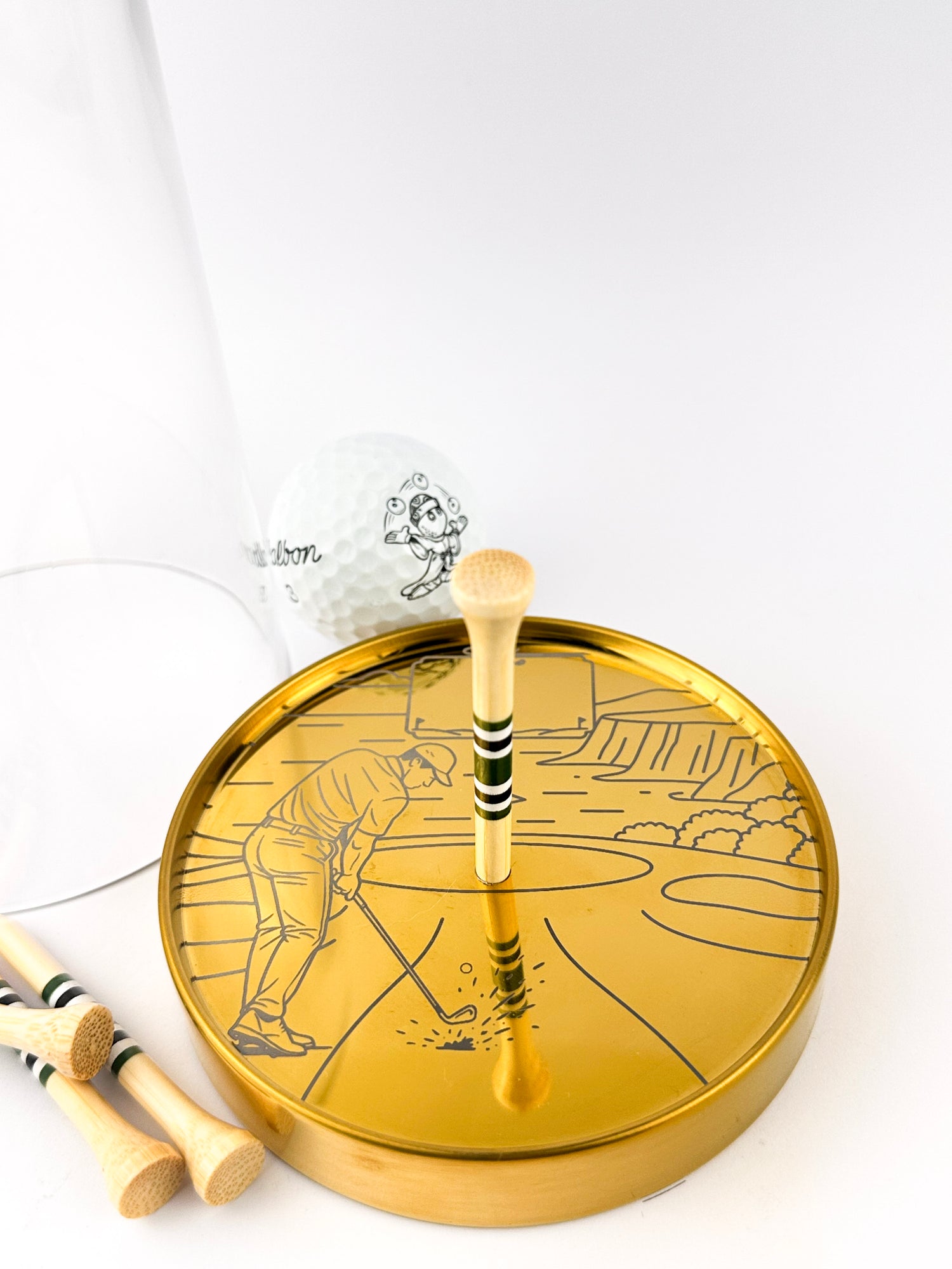 The Ocean’s Edge | Custom Golf Ball Display