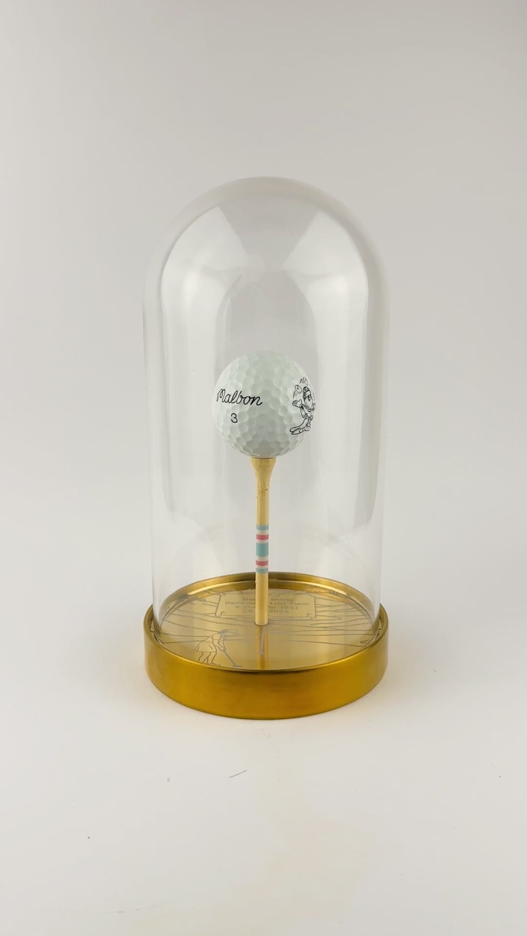 Deep in the Dunes | Custom Golf Ball Display