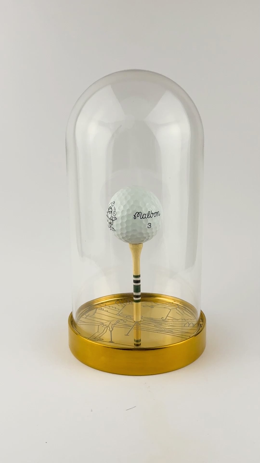 Cliffhanger Finish | Custom Golf Ball Display